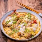あまった海老フライで「海老カツ煮」