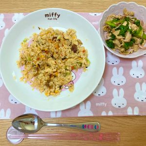 ありみの作ってみた!投稿(あっという間に完成！『レタスとハムと卵のマヨ胡椒炒め』)