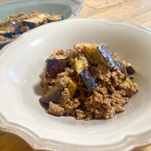 ゆかりの作ってみた!投稿(【白米必須】”ナスとひき肉のスタミナ炒め”)