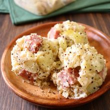 レンジで5分！【ポテトサラダ】ジャーマンポテト風