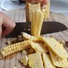 【子供もパクパク】ひき肉コーンの下準備