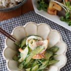 大人ウケ抜群！香ばし焼きいかときゅうりの柚子胡椒和え