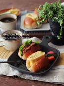 甘ふわな玉子焼きが幸せ♡ふんわりたまごサンド♡