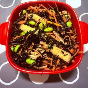 m★egの作ってみた!投稿(レンジで5分！【ひじきと枝豆の旨煮】栄養満点副菜♩)