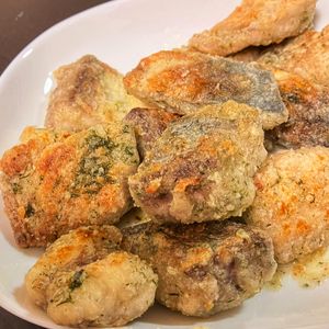こざかなの作ってみた!投稿(【子どもも大喜び！】カリカリのり塩サバ)