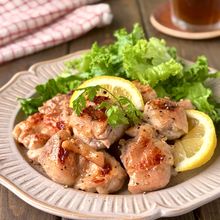 【白だしレモンチキン】下味冷凍で！夕飯やお弁当に大活躍◎