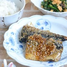 塩鯖のみりん焼き【作り置き】