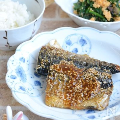 塩鯖のみりん焼き【作り置き】