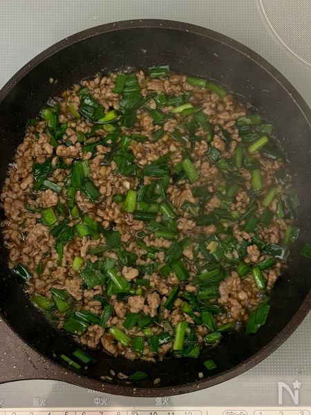 レンチン茄子が絶品≪こってり♡肉みそあん≫工程4