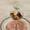 ナスといちじくのバルサミコマリネ、リコッタチーズ添え