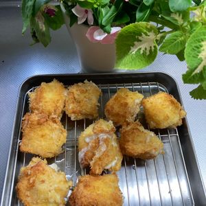 そら・ゆずの作ってみた!投稿(はんぺんチーズフライ)