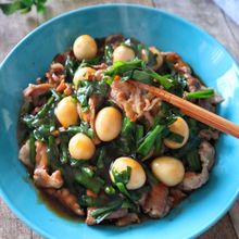 5分でできる!豚肉のニラたまあんかけ
