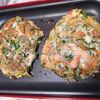 みえちゃんの作ってみた!投稿(もちもちカニカマにら豆腐チヂミ【包丁不要♪1食100円代♪】)