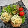 楽ラク手抜キッチン🐶🐾の作ってみた!投稿(大葉と白だしの香味ソースハンバーグ)