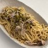1024658の作ってみた!投稿(豚肉と高菜の和風ペペロンチーノ)