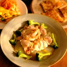 鶏モモと野菜の皿蒸（わが家の薬膳）
