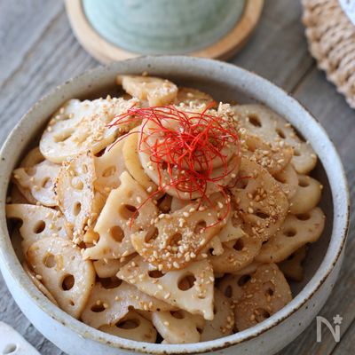 食材1つ！10分で完成！【れんこんのきんぴら】
