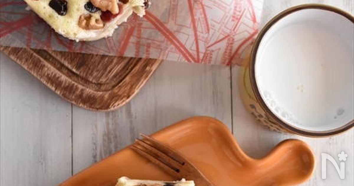 レンジでOK！しっとりバナナケーキ