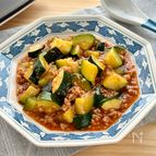 レンジで簡単♪少ない調味料でできる麻婆ズッキーニ