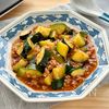レンジで簡単♪少ない調味料でできる麻婆ズッキーニ