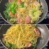 【ウインナーピーマンのにんにく醤油焼きそば】お酒に合う♪の工程3