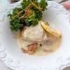 レモン香るシュクメルリ・鶏肉のガーリックチーズクリームの工程5