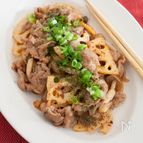 れんこんと豚肉のケチャマヨ炒め