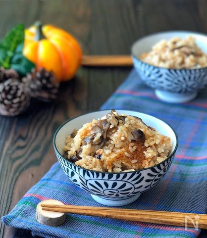 みんな大好き！＊きのこと鶏ひき肉のコクうま炊き込みご飯＊