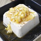 絶妙な組み合わせ♪塩レモン冷奴