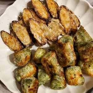 週一だけは頑張ります💦の作ってみた!投稿(【秘密の衣でサクサク！チーズとろ〜り磯辺ちくわ】お弁当にも)