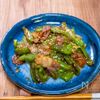 甘唐辛子と豚バラ肉の甘辛炒め
