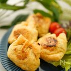 【油揚げの肉詰め】節約♡鶏ひき肉でヘルシー♪