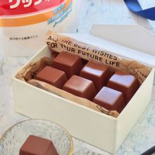 材料3つでヘルシー！溶けない一口チョコ寒天