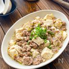 【丼にも♪】あっさりコクうま塩麻婆豆腐