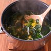 【ほうれん草とコーンとえのきのあっさりスープ】すぐできる!の工程1