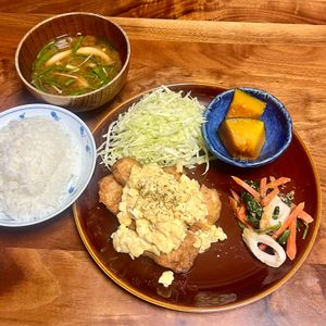 1392038の作ってみた!投稿(揚げないよ～♪絶品タルタルたっぷりチキン南蛮♪)