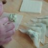 パリッとやみつき！しそはんぺんのワンタン揚げの工程3