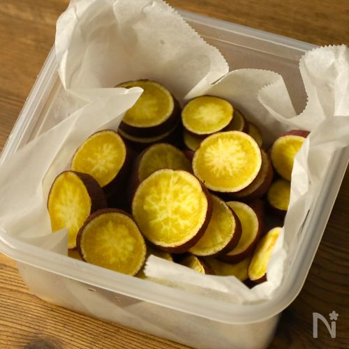 【さつまいも蒸し】レンジで簡単＆時短♪せいろ級のホクホク感！
