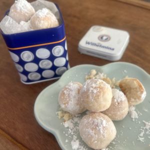 みかんた35の作ってみた!投稿(サクッほろっ♡作業時間10分！米粉のスノーボールクッキー)