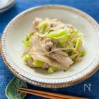 【揉んで焼くだけ】豚肉の塩レモン炒め