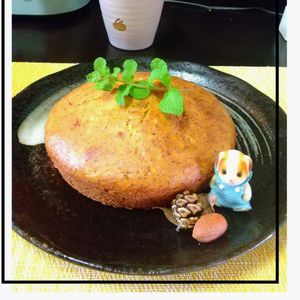 チョロリスの作ってみた!投稿(ホットケーキミックスで簡単！ずっしり紅茶バナナケーキ)