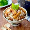 香ばしさがクセになる ♩たけのこの甘辛混ぜごはん