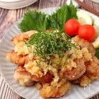 我が家自慢の味♡チキン竜田のおろししそポン酢