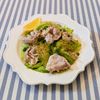 𝔂𝓾𝓶𝓲🍓の作ってみた!投稿(【豚しゃぶレタスの塩レモンサラダ】にんにく×塩レモンが最強！)