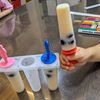 あやきょの作ってみた!投稿(いちごミルクアイスバー【溶けない】)