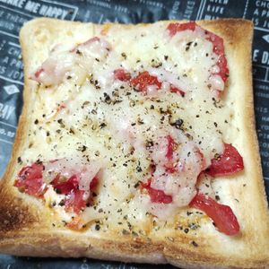 M*Pの作ってみた!投稿(トマトのジューシーさがたまらない!トマチートースト)