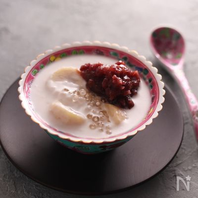 あったかベトナムスイーツ バナナとあずきのチェー