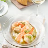 レンジで簡単！えびとほたてのマリネ