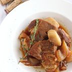 豚肉のオイスターマーマレード煮