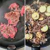茄子のワンパンボロネーゼ│あの調味料で旨味凝縮15分パスタの工程2
